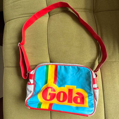 gola colorful retro vintage 2000s messenger bag