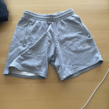 Adidas Grey Shorts - Size S