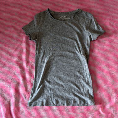 Grey Basic T-Shirt