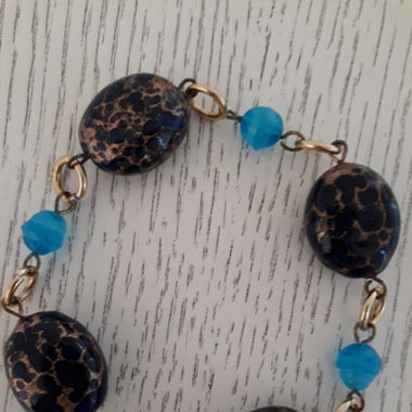 Venezianisches Armband mit Murano-Glas-Perlen