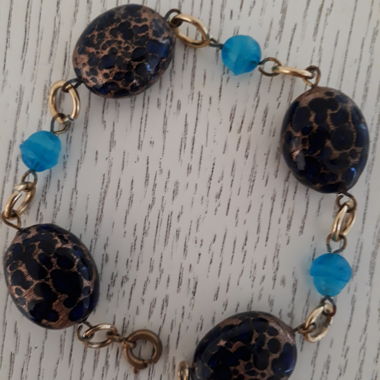 Venezianisches Armband mit Murano-Glas-Perlen