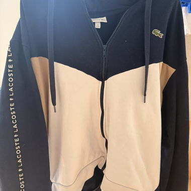 Felpa con zip Lacoste