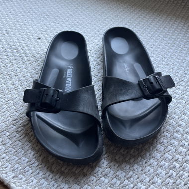 Birkenstock schwarze Sandalen