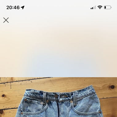 Levis Hotpants Size 26