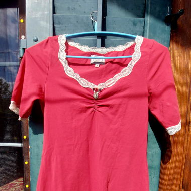 Red dress