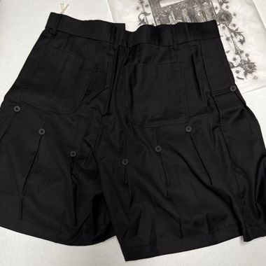 PROFESSOR E JAPANESE BUTTON SHORTS