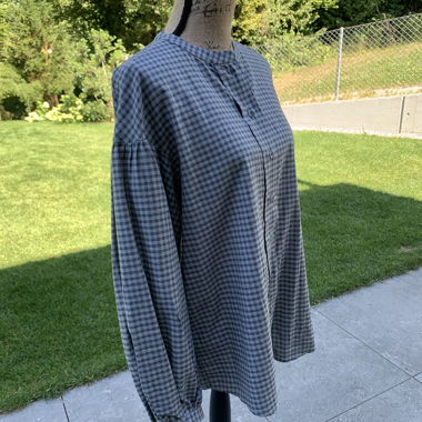 Karierte Bluse Le Sarte Pettegole,  Gr. XS