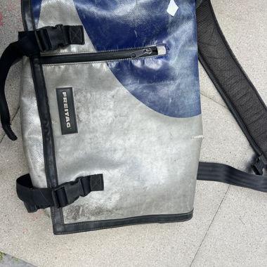 Fahrradtasche mit Klettverschluss