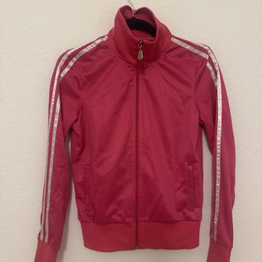Giacca da track rosa retrò