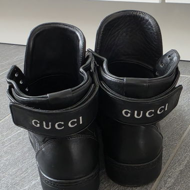 Gucci Leder schuhe 41.5  7 1/2 