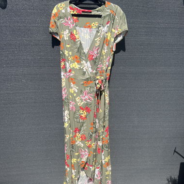 Floral Wrap Dress