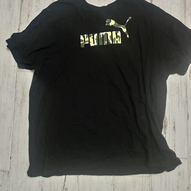 T-shirt Puma noir camouflage