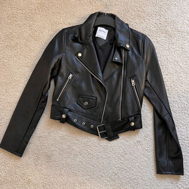 Lederjacke Bershka