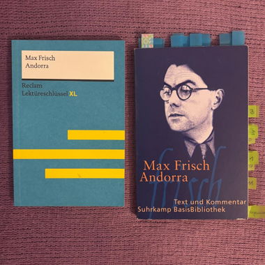 „Andorra“ von MaxFrisch&Reclam Lektüreschlüssel XL