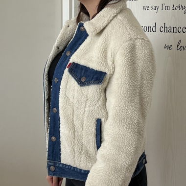 Levi‘s Übergangsjacke mit Teddyfleece