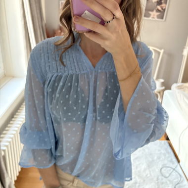 Blouse transparente