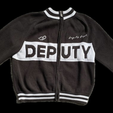 DEPUTYDEPARTMENT cardigan black and white