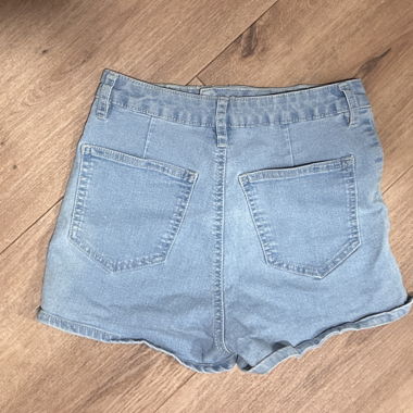 Shorts en jean bleu clair