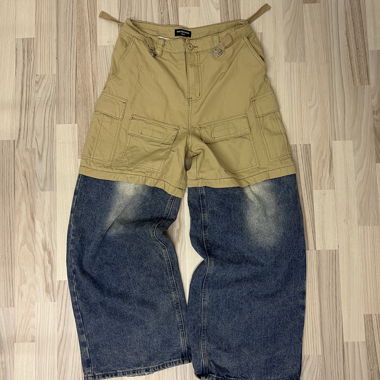 Balenciaga Cut-Up Denim / Cargo