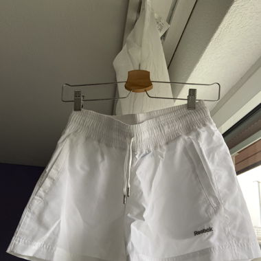 Reebok sport shorts white 