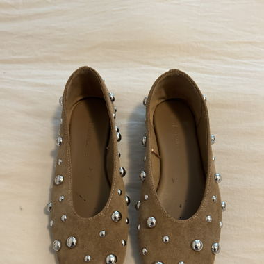 Ballerine in camoscio 39