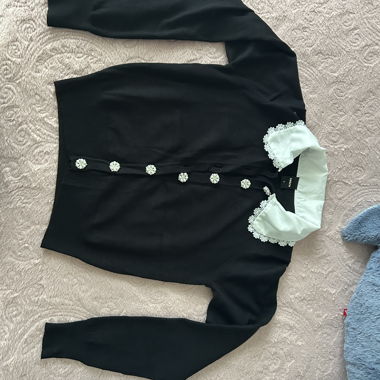 Marineblauer Cardigan Grösse S