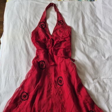 Robe aftershock perle sequin