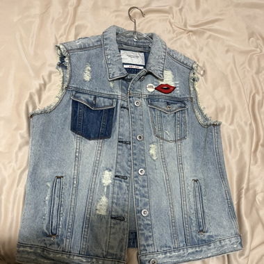 denim weste