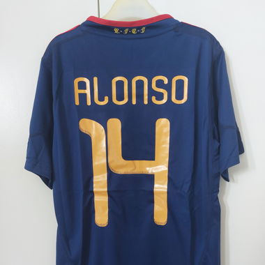 Spain 2010 World Cup jersey 14 Alonso