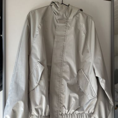 Regenjacke blau/grau