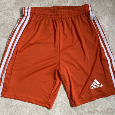 Shorts de sport Adidas orange