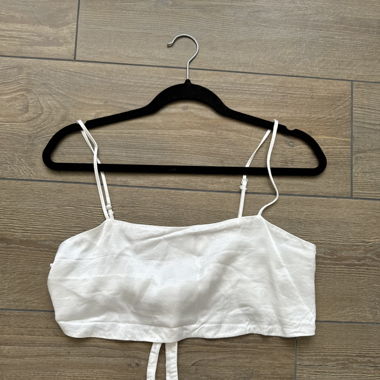 Crop Top weiss 