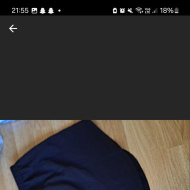Black skirt