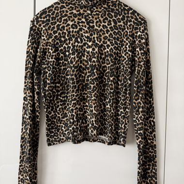 ZARA Leopardenmuster-Pulli
