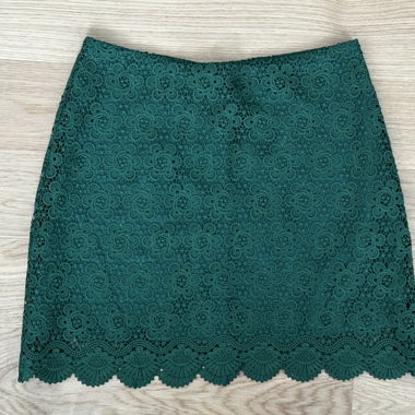 Gonna in pizzo verde H&M tagl. 40