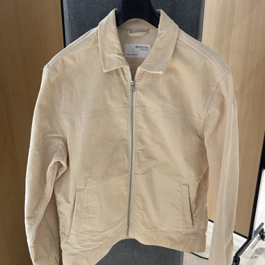 Giacca in velluto a coste SELECTED HOMME beige