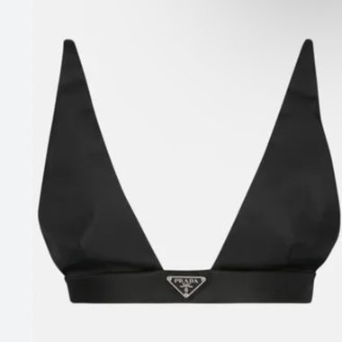 Prada Top Triangle Black size xs
