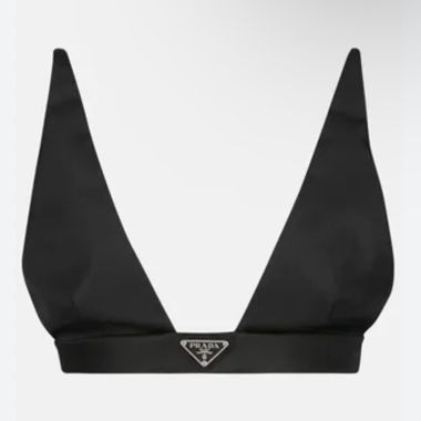 Prada Top Triangle Black size xs
