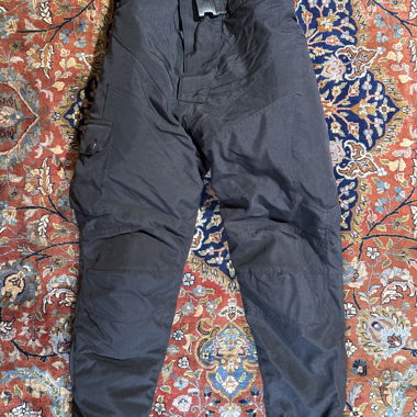 Pantalon moto avec protège-tibias