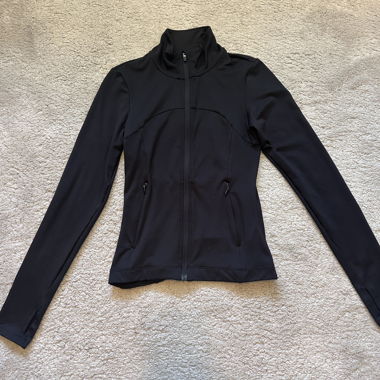 Giacca zip aderente H&M Move (dupe Lululemon)