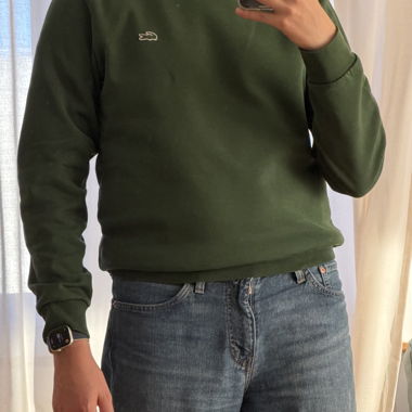 Sweat Lacoste vert