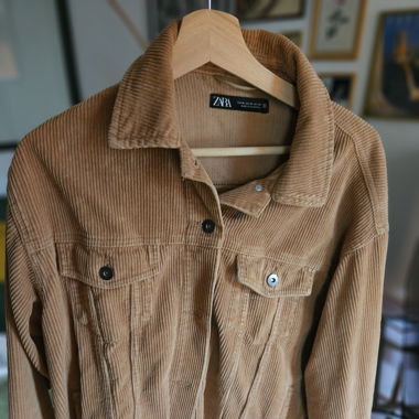 Veste en velours cotelé