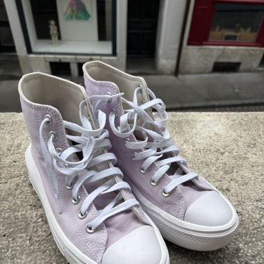 CHUCK TAYLOR ALL STAR MOVE PLATFORM - lila GR. 39