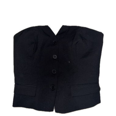 Black Bustier Top