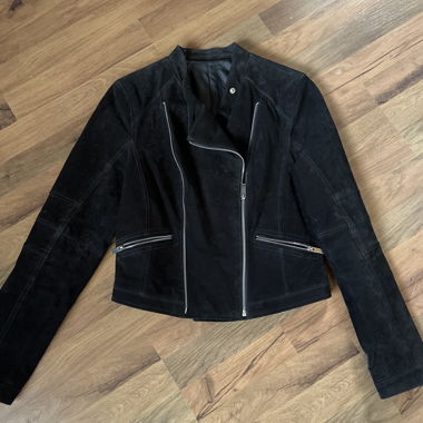 Veste zippée noire