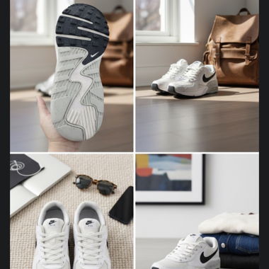 Nike Air Max Excee blanches