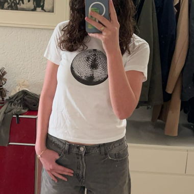 Printed baby tee
