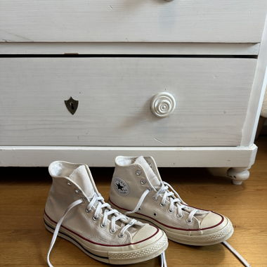 White Converse