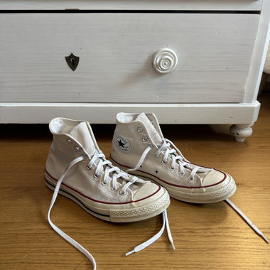White Converse