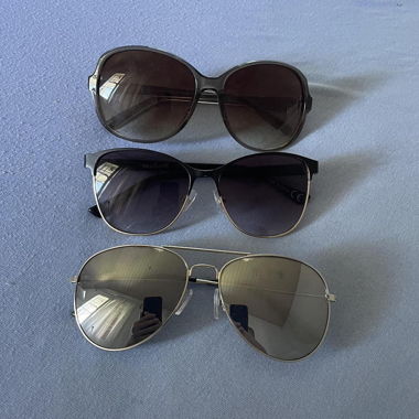 3 different sunglasses 